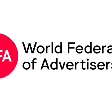 The red and black WFA  logo